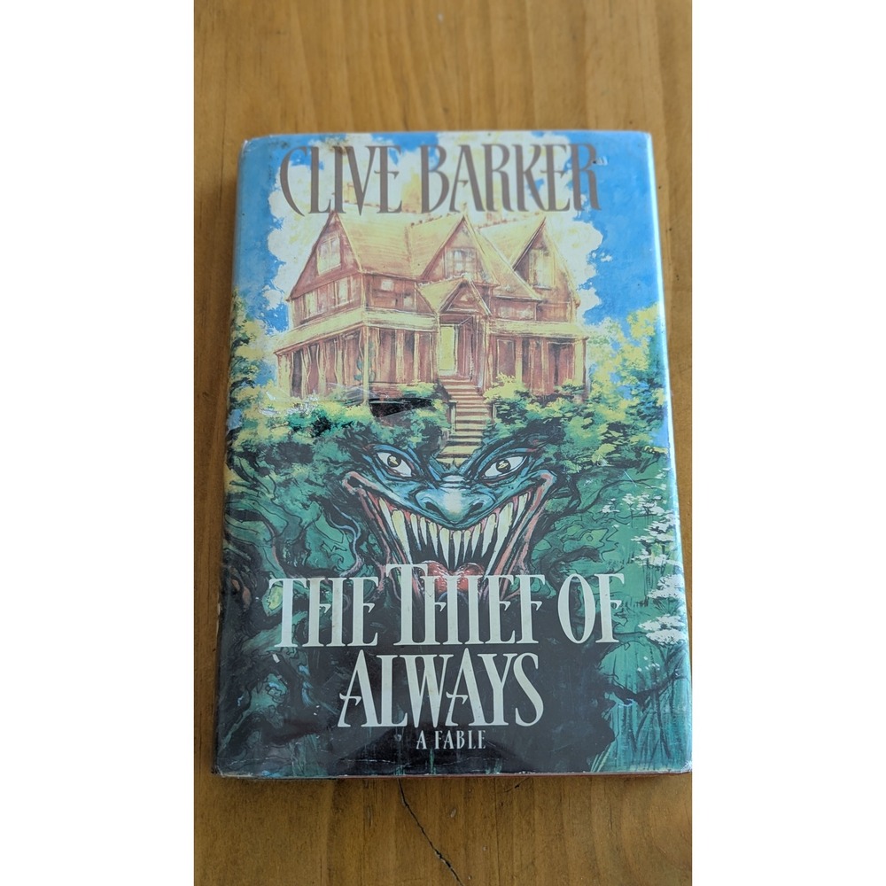 Clive Barker The Thief of Always Hardcover 1992 Illustrated Fantasy Fable Book
